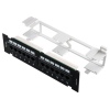 XtendLan Patch panel na zeď, 12 portů, Cat5e