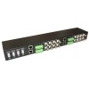 XtendLan Balun pasivní pro 16x AHD/HDCVI/HD-TVI/PAL do 8Mpix, rackmount 19", cena za 1ks