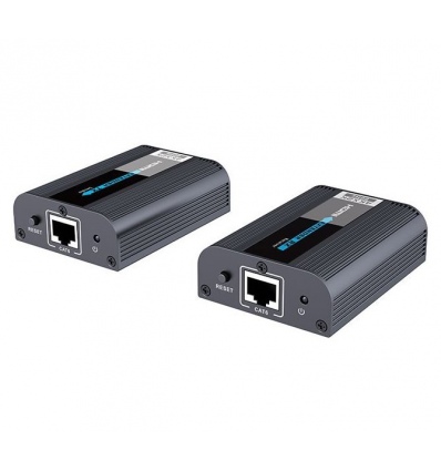 XtendLan CAT6 HDMI extender, vysílač+přijímač, 60m 4k/2k/1080p po jednom CAT6 kabelu, HDMI 2.0, s IR přenosem ovládání