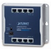 Planet průmyslový plochý switch 8x 1Gb, 12VDC, IP30, -20/60st, fanless