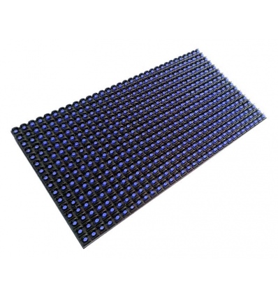 XtendLan XL-LEPS10BL LED panel, jednobarevný, modrý, rozteč 10mm, venkovní, DIP, 320x160mm, HUB12