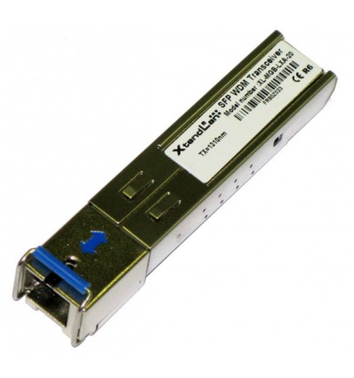 XtendLan mini GBIC SFP, SC, 1000Base-LX, 3km, WDM, TX1310nm/RX1550nm, Cisco, Planet kompatibilní, DDM