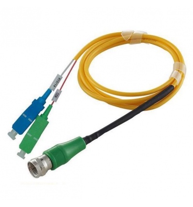 XtendLan Pasivní optický CATV přijímač v kabelu, 40-1000MHz, SC/APC, F male, 1100-1600nm, WDM/GEPON, 65dBuV@0dBm