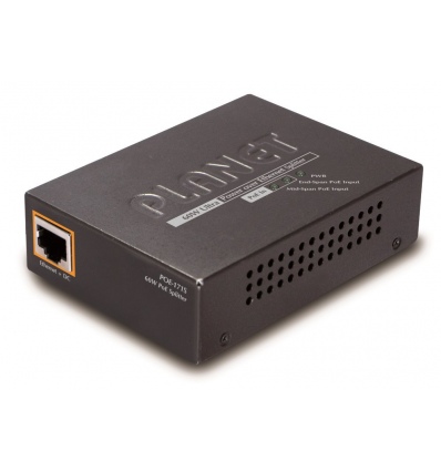 Planet POE-171S Ultra PoE splitter 802.3at do 60W - 12/19/24V, 1000Base-T, -10 až 60°C, desktop