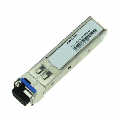 Planet mini GBIC SFP, LC, 1000Base-LX, 20km, WDM, TX1310nm/RX1550nm, SM i MM, průmyslový -40 až +75 st.C