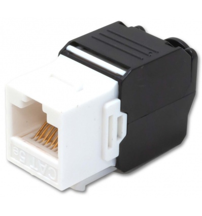 XtendLan Keystone jack RJ45, CAT5e, UTP, klapka dvojitá, bez nástroje 16mm