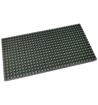 XtendLan XL-LEPS10GN LED panel, jednobarevný, zelený, rozteč 10mm, venkovní, DIP, 320x160mm, HUB12