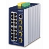 Planet IGS-20040MT L3 switch, 16x1Gb, 4x1Gb SFP, 9-48VDC, -40~75°C, IP30