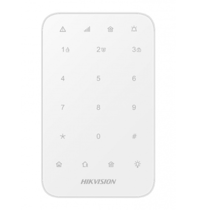 Hikvision AX PRO DS-PK1-E-WE bezdrátová dotyková klávesnice