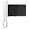 Dahua Bytový monitor IP se sluchátkem/ touch 7" 1024x600/ Ethernet+WiFi/ PoE 802.3af/ paměť/ CZ menu/ bílý