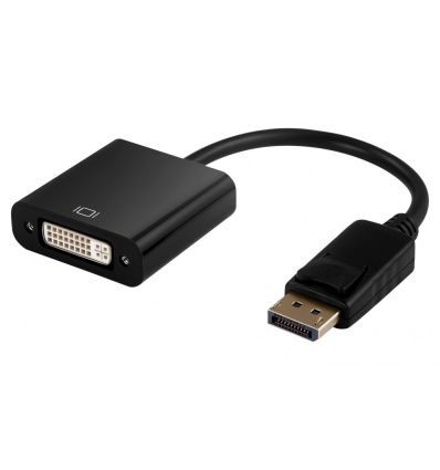 XtendLan Adaptér DisplayPort (M) na DVI (F), 15cm, černý