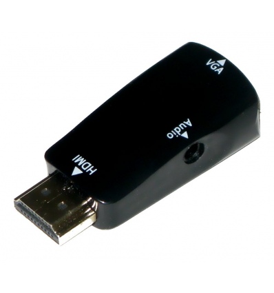 XtendLan Adaptér HDMI (M) na VGA (F), do 1080p
