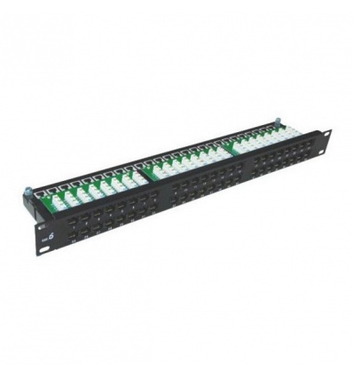 XtendLan Patch panel 19", 48 portů, CAT6, LSA