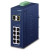 Planet IGS-4215-8T2S průmyslový L2 switch, 8x1Gb, 2x1Gb SFP, dual 9-48VDC, -40~75°C, IP30