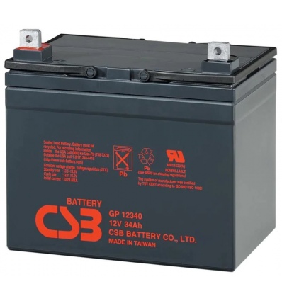 CSB Pb záložní akumulátor CSB GP12340, 12V, 34Ah