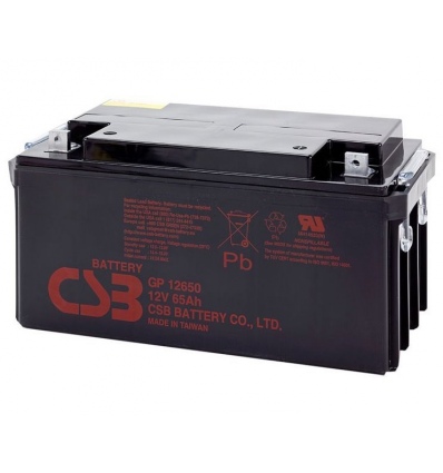 CSB Pb záložní akumulátor CSB GP12650, 12V, 65Ah