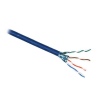 PLANET kabel FTP, drát, Cat 6A, 4p, 500MHz, LS0H, stíněný každý pár, Planet Elite, modrý, Dca (balení 500m)
