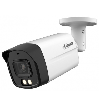 Dahua HDCVI 2Mpix 30fps/ bullet/ 3,6mm(83st)/ IR+White40m/ DWDR/ mikrofon/ 12VDC