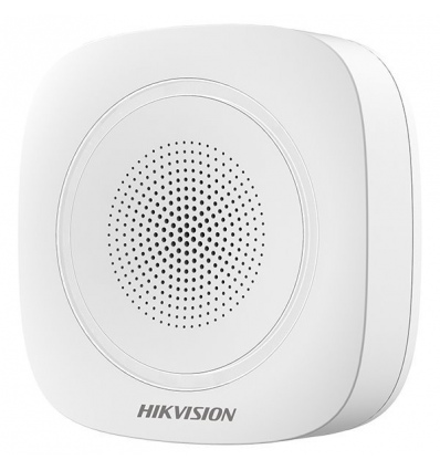 Hikvision AX PRO DS-PS1-II-WE bezdrátová interní siréna s obousměrnou hlasovou komunikací,MODRÁ