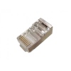 XtendLan Konektor STP RJ45 CAT5e, drát, stíněný, kulatý, 50u