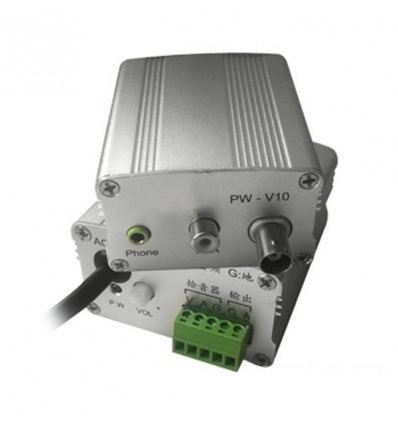 XtendLan Napájecí adaptér pro audio rozvody, šroubová svorkovnice a RCA konektory, 500mA