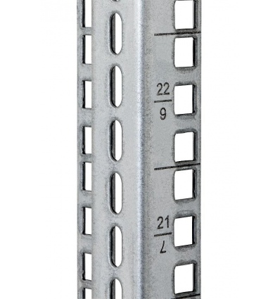 XtendLan Vertikální montážní lišta Telco 47U, pro servery šíře 480mm, stříbrná