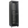 XtendLan 47U/600x800 stojanový, černý, perforované dveře a záda
