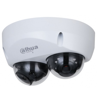 Dahua dual-IPC Smart 2x4Mpix 30fps/ dome/ 2,8mm (95st)/ WDR/ IR30m/ mikrofon/ SMD3.0/ AI analytiky/ people counting