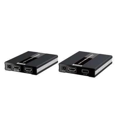 XtendLan CAT6 HDMI + USB extender, dosah 60m, HDMI 1.3, 2x USB 2.0 jednosměrně, cena za pár