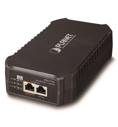 Planet POE-175-95 Ultra PoE injektor 802.3af/at/bt, do 95W, PoH, 1000Base-T, interní zdroj