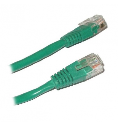 XtendLan Patch kabel Cat 5e UTP 7m - zelený