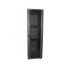 XtendLan 47U/600x1000 stojanový, černý, skleněné dveře, perforovaná záda