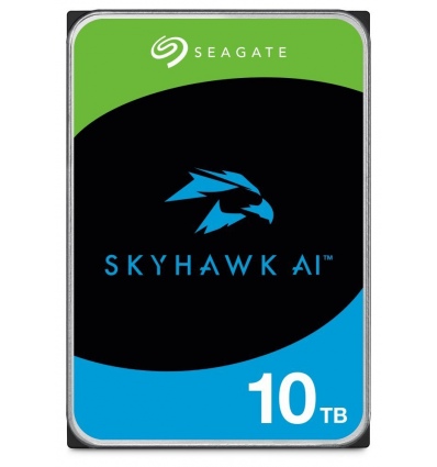 Seagate SkyHawk AI 10TB HDD / ST10000VE001 / Interní 3,5" / 7200 rpm / SATA 6Gb/s / 256 MB