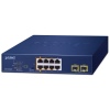 Planet PoE switch 8x1Gb + 2xSFP 1Gb, PoE 180W, 2x 802.3bt + 4x 802.3at