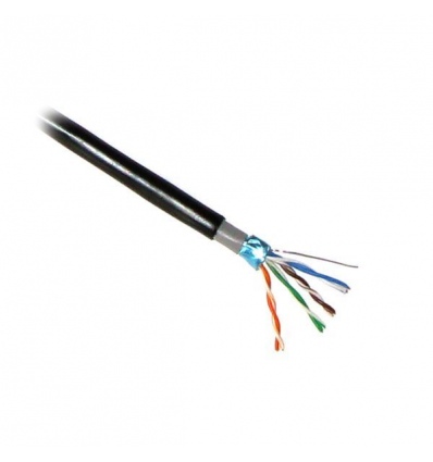 PLANET kabel FTP, drát, 4pár, Cat 5e, PE+PE venkovní dvouplášť, Planet Elite, Dca (balení 305m)
