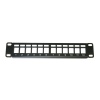 XtendLan Patch panel 10", 1U / 12 portů, neosazený