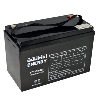 GOOWEI ENERGY Pb záložní akumulátor VRLA GEL 12V/100Ah (OTL100-12)