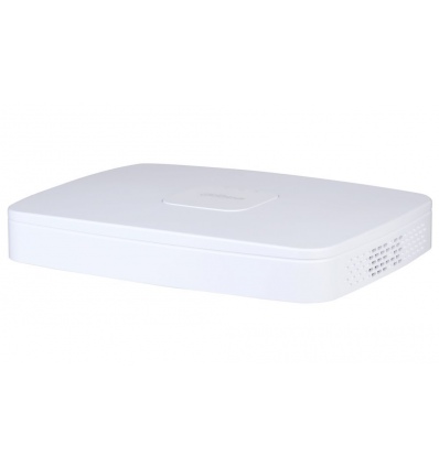 Dahua NVR AI-Lite 8x IP/ 12Mpix/ 144Mbps/ 1x HDD/ 1x LAN + 8x PoE/ SMD+/ 1ch face recogn. nebo 1ch perimetr