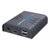 XtendLan HDMI přenos po LAN, pouze přijímač, IP/UDP, 100Mbps@1080p, přenos USB, funkce KVM