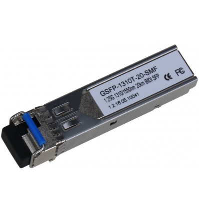 Dahua mini GBIC SFP, LC, 1000Base-LX, 20km, WDM, TX1550nm/RX1310nm, SM i MM