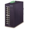 Planet IGS-1600T Průmyslový Switch 16x1Gb, dual 12-48VDC/24VAC, -40~+75°C, fanless