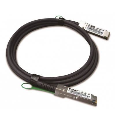 Planet CB-DAQSFP-0.5M, QSFP+ metalický spojovací kabel, 40Gb/s, 0,5m