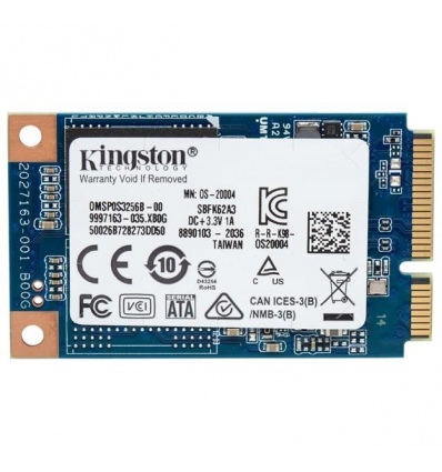 Kingston 256GB OMSP256 Drive mSATA (6Gb/s)