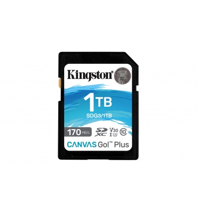 Kingston Canvas Go Plus/SDXC/1TB/UHS-I U3 / Class 10