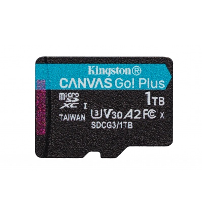 Kingston Canvas Go Plus/micro SDXC/1TB/UHS-I U3 / Class 10