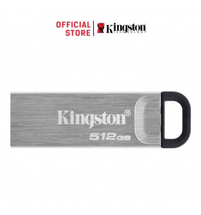 Kingston DataTraveler Kyson/512GB/USB 3.2/USB-A/Stříbrná