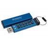 Kingston IronKey Keypad 200/256GB/USB 3.2/USB-A/Modrá