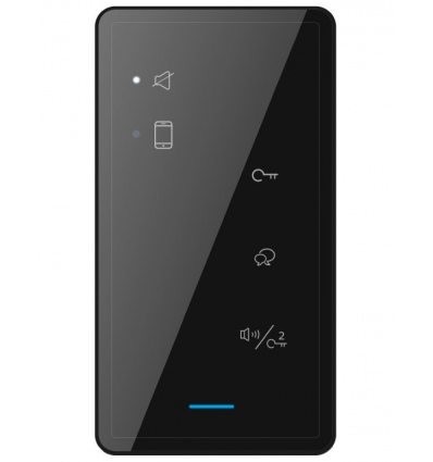 XtendLan Bytový hansfree audio telefon 2-drát D2/ černý