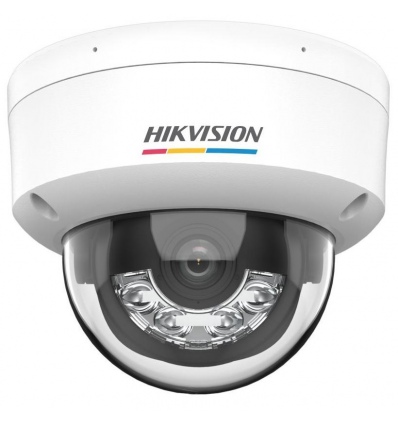 Hikvision DS-2CD1147G2H-LIU(2.8mm) 4MPix IP Dome Hybrid ColorVu AcuSense kamera LED/IR 30m, mikrofon, IP67