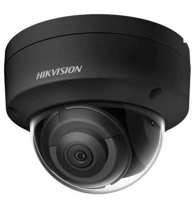 Hikvision DS-2CD2123G2-IS(2.8mm)(D)(BLACK) - 2MPix IP Dome kamera IR 30m, Audio, Alarm, IP67, IK10, černá
